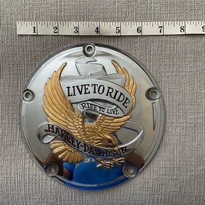 Harley Davidson Live to Ride Derby Cover